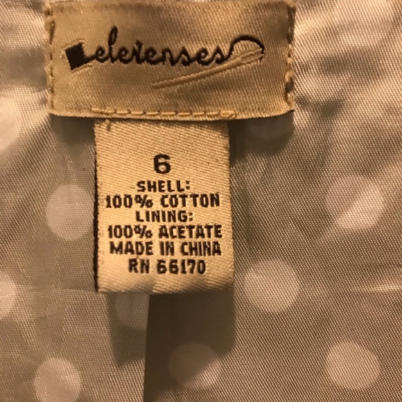 Anthro elevenses digtal floral peacoat. Size 6 - Picture 4 of 5